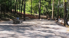 a picture of RV site #3 here at Barker Gap